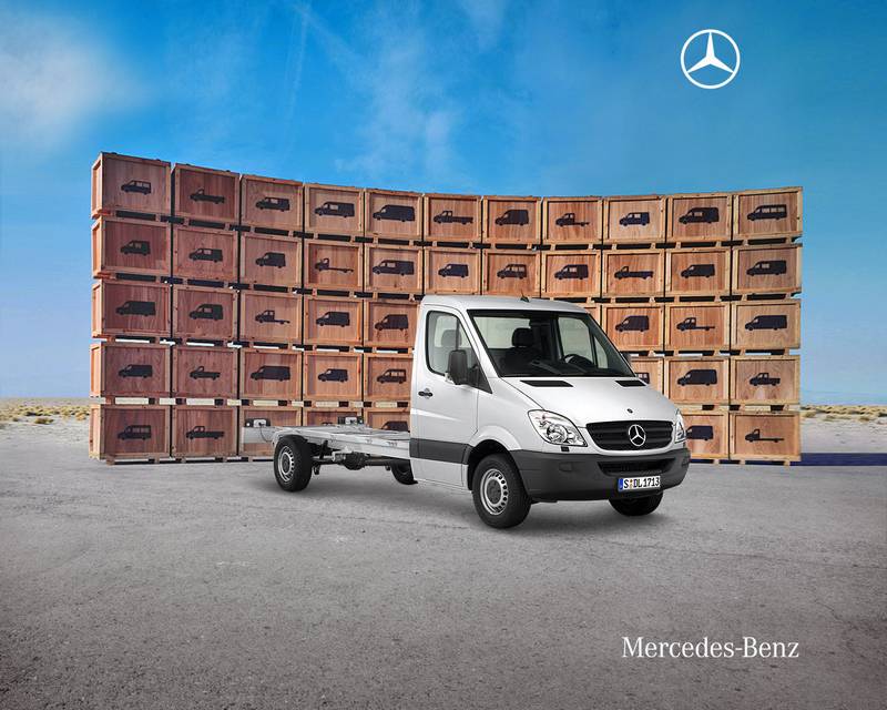 Фото автомобиля Mercedes-Benz Sprinter шасси 2-дв.